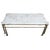Luna Stone & Bronze Coffee Table For Sale In Los Angeles - Image 6 of 11