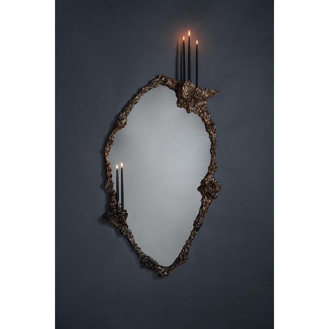 People VII Mirror in Polished Stainless Steel by William Guillon For Sale - Image 10 of 12