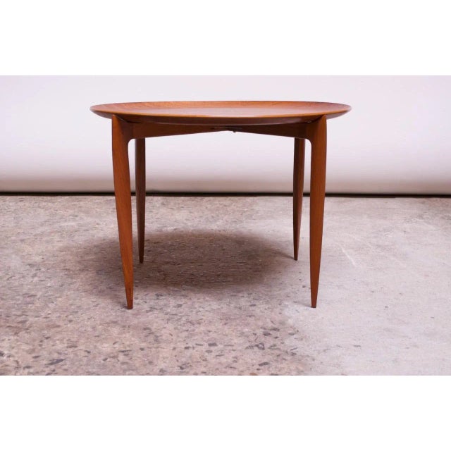 Mid-Century Modern Danish Teak Tray Table 'Model 4508' by Willumsen and Engholm for Fritz Hansen For Sale - Image 3 of 13