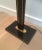 Circa 1970 French Black Lacquered and Brass Floor Lamp For Sale - Image 9 of 13