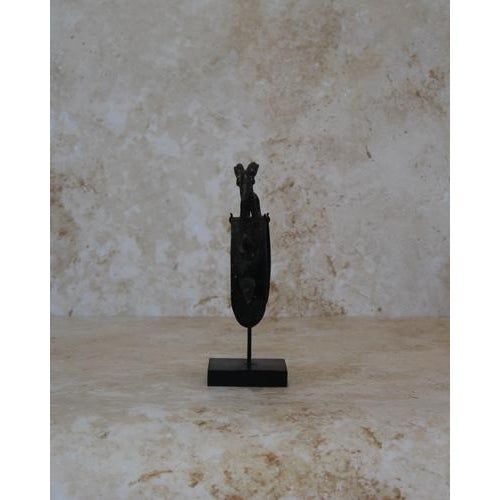 Benin Bangle in Bronze For Sale - Image 3 of 6