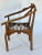 Farmhouse Antique Handmade Wood Chair with Slat Seat For Sale - Image 3 of 13