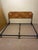 A striking vintage find—this 1970s split reed headboard in a rare king size showcases bold geometric patterning that...