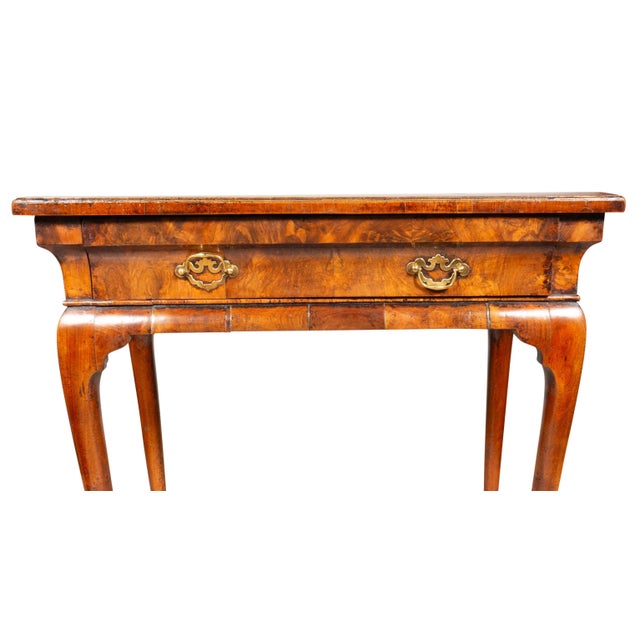 George I Burl Walnut Lowboy For Sale - Image 12 of 12