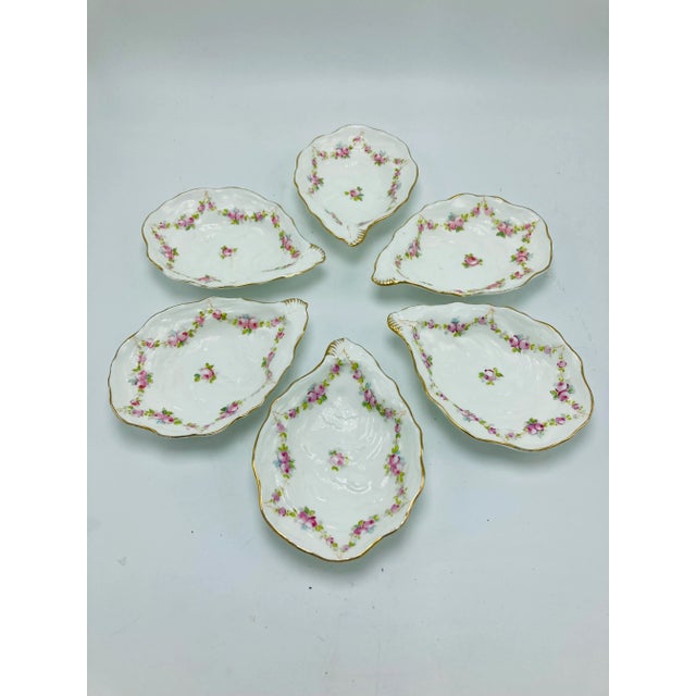 Ceramic Antique Coalport China Oyster Shooters, Set of Six For Sale - Image 7 of 7