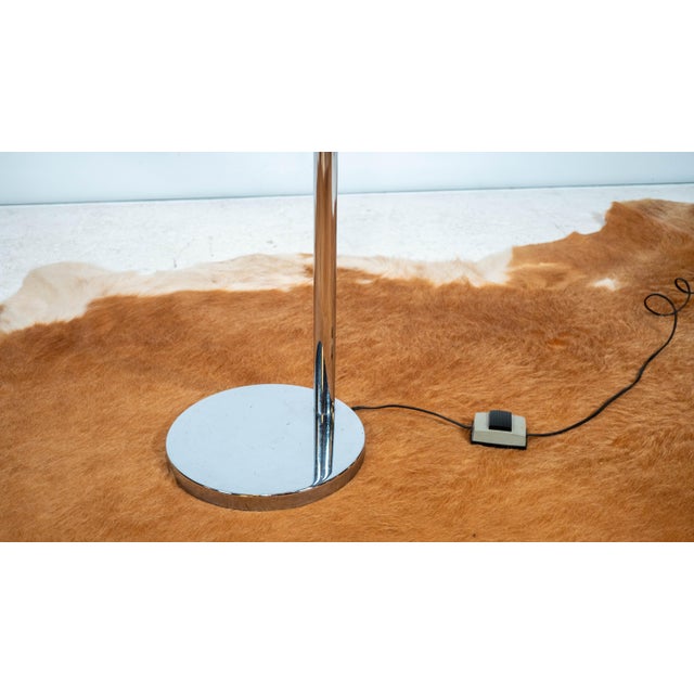 1970s Koch and Lowy Articulating Chrome Floor Lamp For Sale - Image 12 of 18