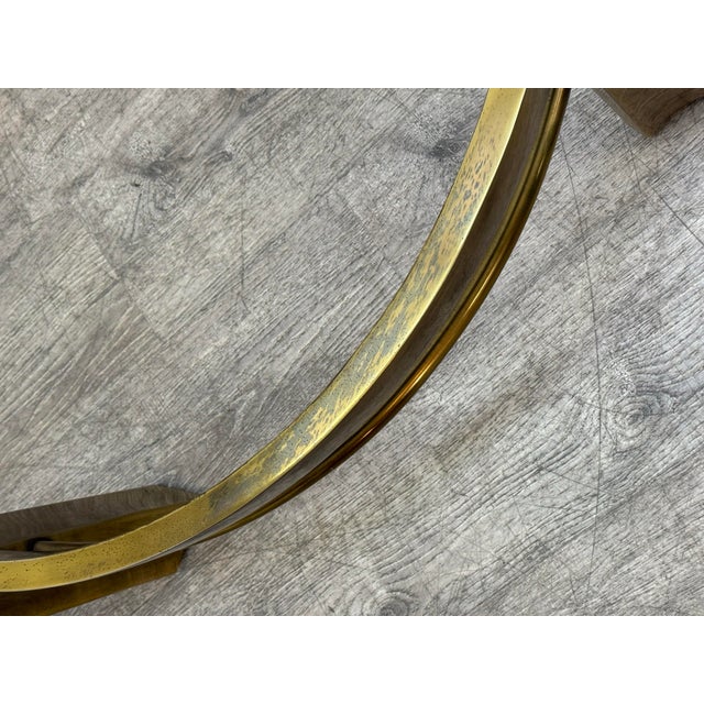 Brass Coffee Table For Sale - Image 10 of 11