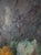 Gold Avancaria Artist Signed Floral Still Life Oil Paint on Canvas For Sale - Image 8 of 13