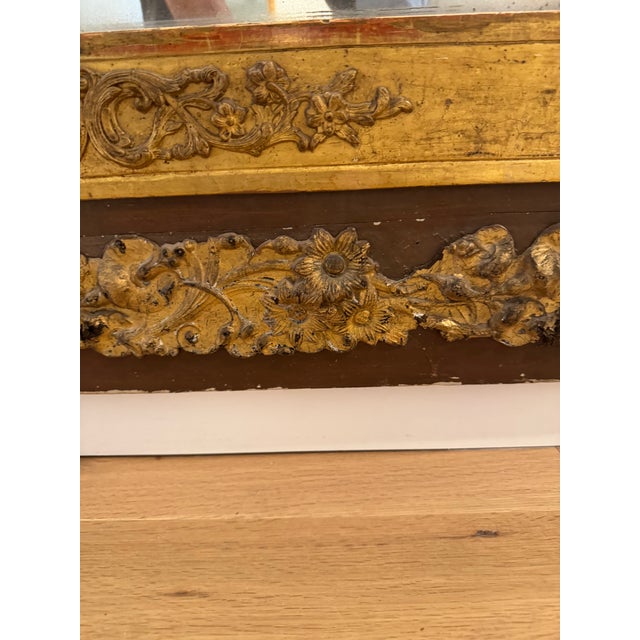 93" Tall Neoclassical Antique Mirror For Sale - Image 11 of 18