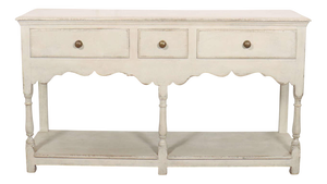 English Potboard Dresser Base, 1890s