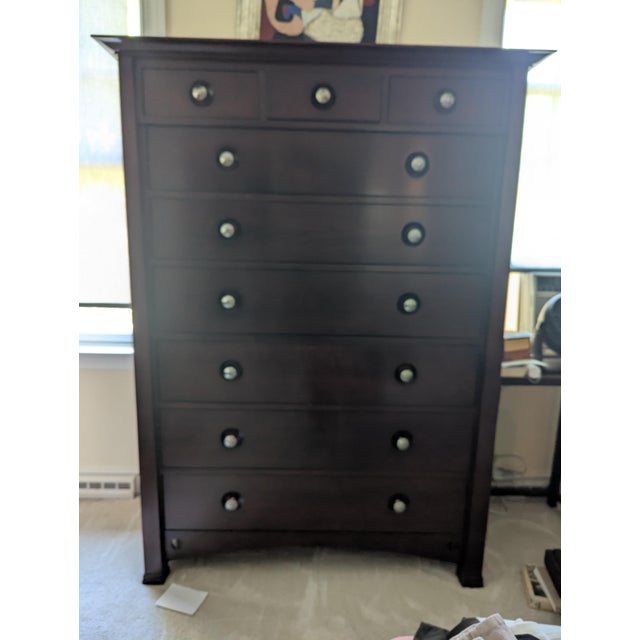 Stickley Tall Dresser For Sale - Image 9 of 14