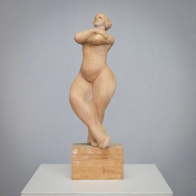 Francine Govers, Female Sculptures, 1990s, Clay, Set of 4 For Sale - Image 11 of 13