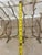 Brutalist Gold Twig Branch Iron Fireplace Log Holder - Magazine Newspaper Rack For Sale - Image 10 of 12