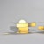 Silver Model 1036 Table Lamps by Guy Bertrand for Disderot, 1969, Set of 2 For Sale - Image 8 of 11