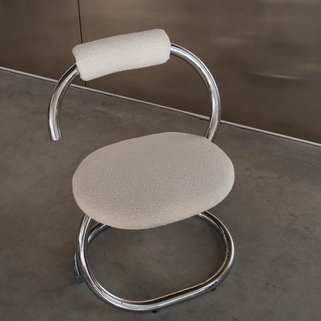 Vintage Cobra Chairs by Giotto Stoppino, Italy, 1970s, Set of 4 For Sale - Image 11 of 12