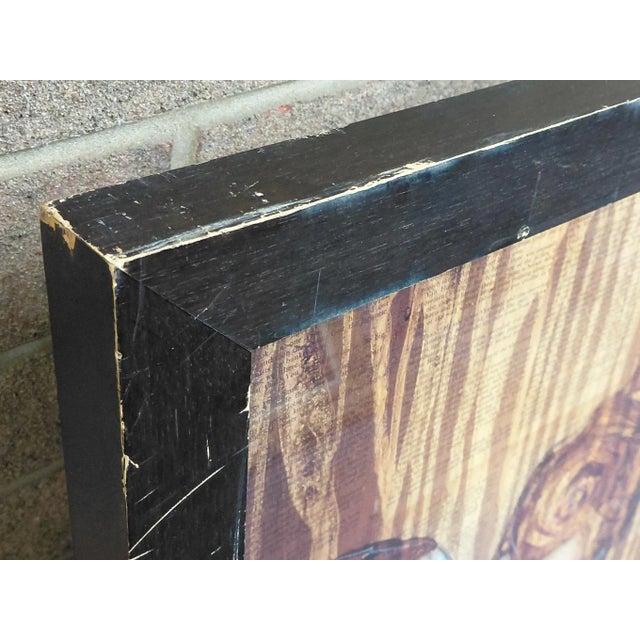 Framed "Couple's Embrace" Print For Sale - Image 9 of 12