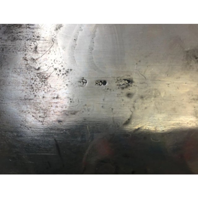 Metal Modernist Hugo Böhm Continental Silver Demitasse Tea / Coffee Set - Set of 3 For Sale - Image 7 of 8