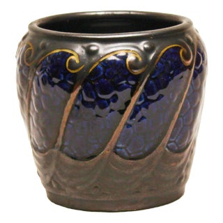 Vintage Art Deco Cachepot in Ceramic, 1920s For Sale