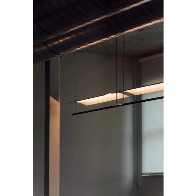 Metal Lámina 45 Pendant Lamp by Antoni Arola For Sale - Image 7 of 10