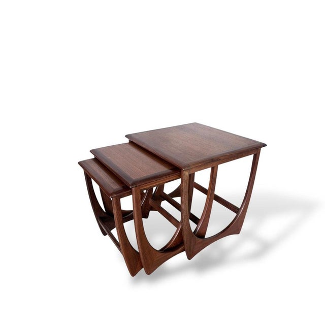 1960s Mid-Century Astro Nesting Tables from G-Plan, 1960s, Set of 3 For Sale - Image 5 of 9