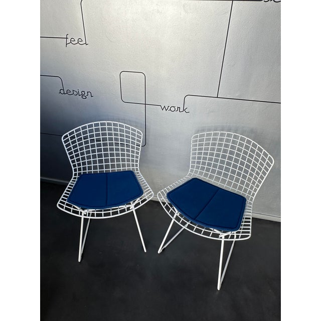 Model 4023 Dining Chairs by Harry Bertoia for Knoll International, 1970s, Set of 2 For Sale - Image 17 of 18