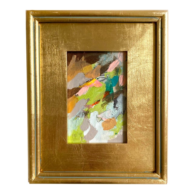 "Windy Day" 2025 Framed MIni Painting by Jessalin Beutler For Sale