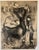 Midcentury Modern Matador and Bull Etching C.1950 For Sale - Image 9 of 9