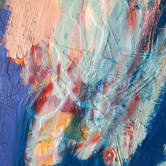 Creator : Mirtha Moreno 1976 Cuban, Oil on wood panel. Custom framed, Final size : 49 x 49 Condition : New Creation Year :...