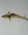 Mid-Century Modern Mid-Century Modern Solid Brass Shark Paper Weight For Sale - Image 3 of 9