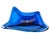 Glass Large Stingray Glass Centerpiece Bowl 21" Oversize Blue Nautical Coastal Decor For Sale - Image 7 of 18