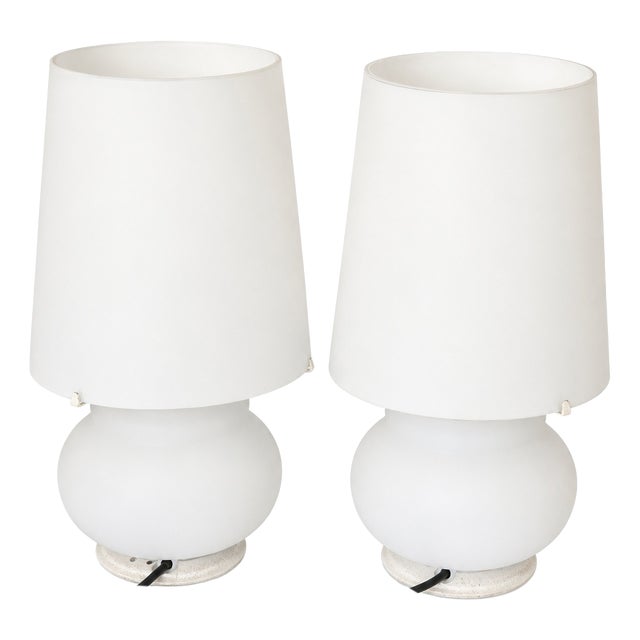 Table Lamps by Max Ingrand for Fontana Arte, 1955, Set of 2 For Sale