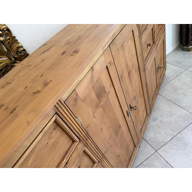 Rustic Shop Chest in Wood For Sale - Image 13 of 18