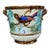 19th Century Majolica Bird Cache Pot Wasmuel For Sale