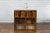 Brown 19th Century Japanese Zebra Wood Tansu Chest with Sliding Doors & Open Shelves For Sale - Image 8 of 13