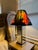 Textile Pair of Hand Painted Silk Lampshades For Sale - Image 7 of 8