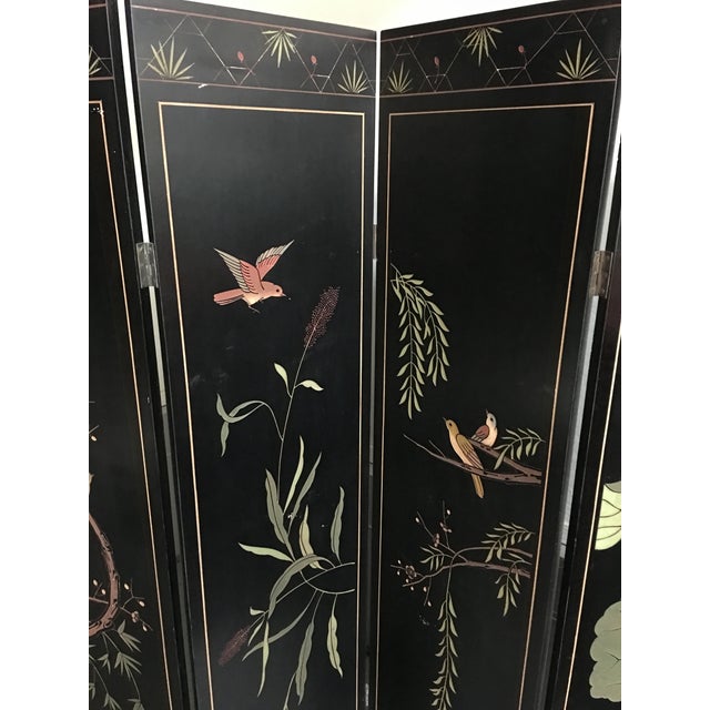 Vintage Oriental Screen Room Divider Chairish