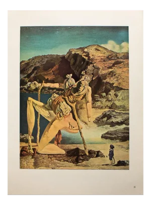 1957 After Salvador Dali, "Spectre De La Libido" First Edition Period Parisian Photogravure