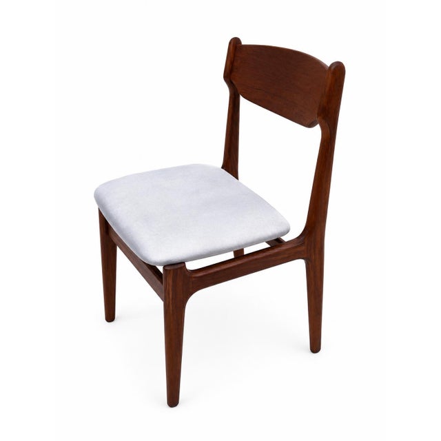 Erik Buch Teak Dining Room Chairs by Erik Buch, 1970s, Set of 4 For Sale - Image 4 of 7