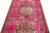 Tribal Pink Vintage Distressed Persian Wool Rug With Tribal Design For Sale - Image 3 of 8
