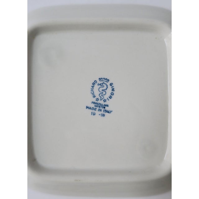 Richard Ginori Porcelain Jewelry Dish Grand Hotel Milano For Sale - Image 9 of 9
