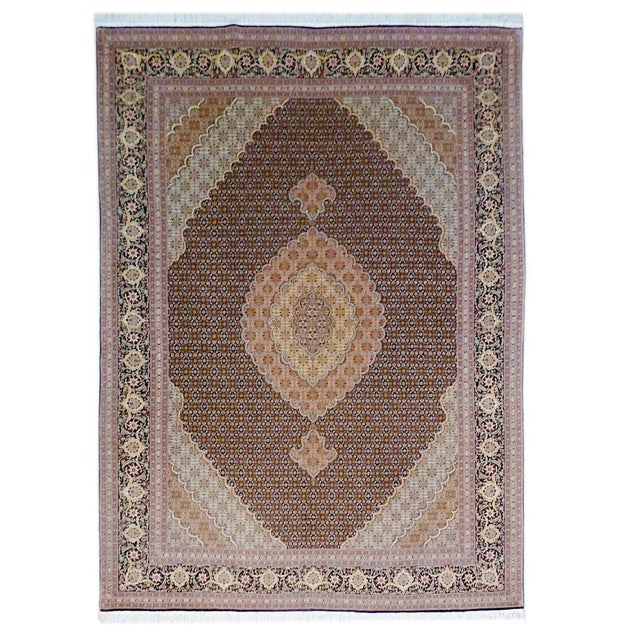 Tabriz Work Rug, 2000s For Sale - Image 15 of 15
