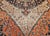 Antique Persian Farahan Sarouk Rug, Hand-Knotted Wool, Floral Pattern, Ivory & Brick Red, 5x7 For Sale - Image 14 of 17