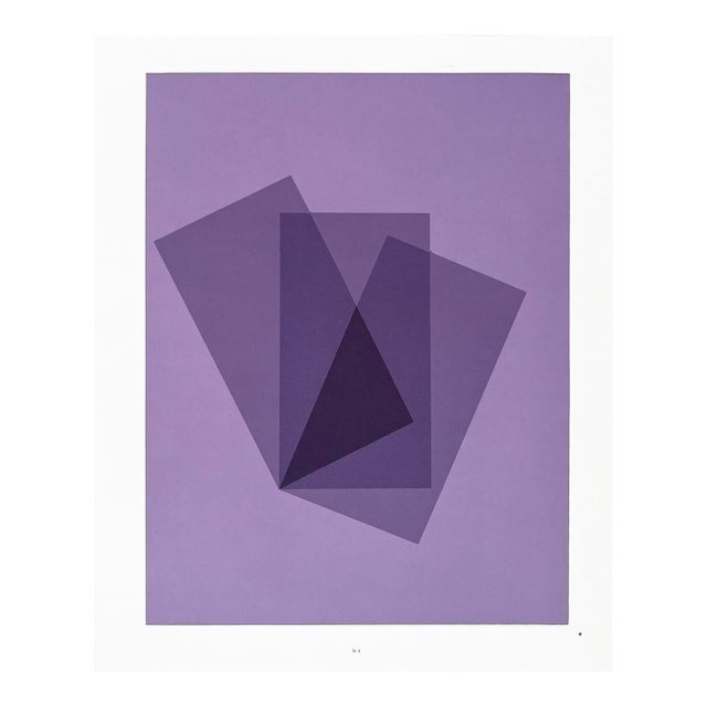 2009 Josef Albers the Interaction of Color Plate X-1 For Sale