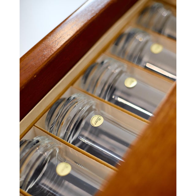 Mid-Century Modern Vintage Glasses from Moser, 1970s, Set of 6 For Sale - Image 3 of 7