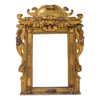 Large Early Baroque Frame by Regina Coeli, Italy, Late 16th / Early 17th Century For Sale