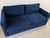 2020s West Elm Harris Queen Sleeper Sofa in Ink Blue Performance Velvet For Sale - Image 5 of 7