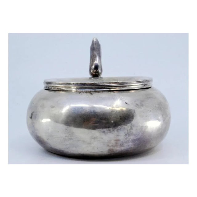 Silver Spittoon with Applications For Sale - Image 6 of 9