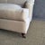 Custom Made Modern English Arm Sofa in Performance Linen Velvet - 110" For Sale - Image 9 of 11