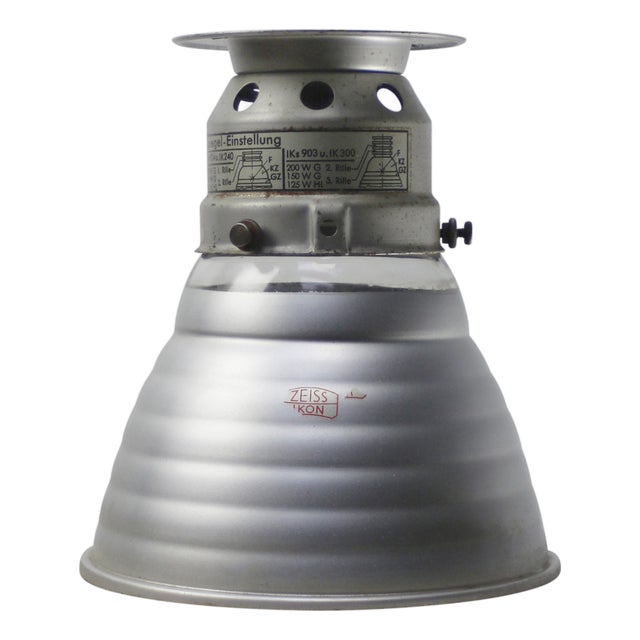 Mercury Mirror Glass IK180 Ceiling Lamp from Zeiss Ikon For Sale