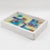 Mid-Century Modern Bitossi Italy for Raymor Ceramic and Glass Mosaic Centerpiece Bowl Catchall For Sale - Image 3 of 12